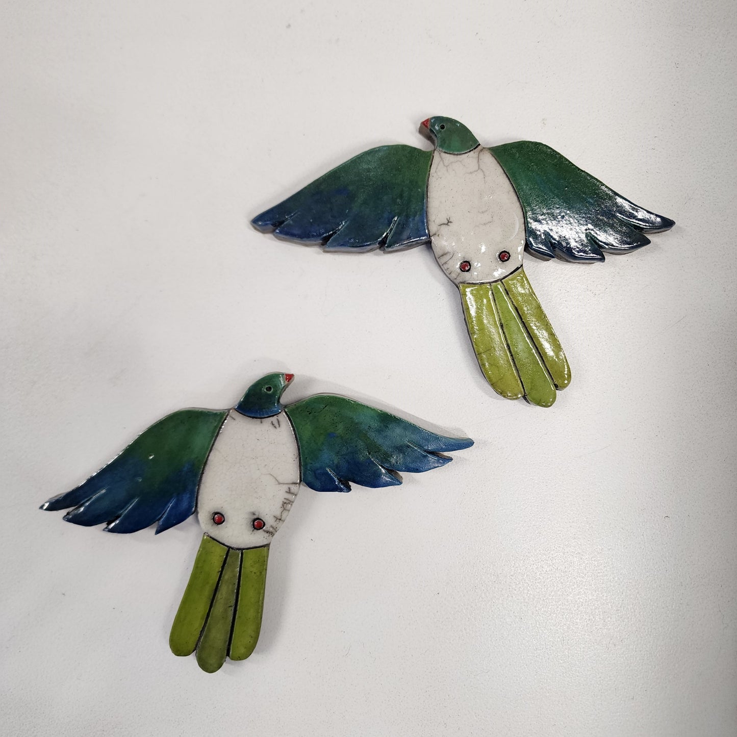 Flying Kereru Ceramic Wall Tile