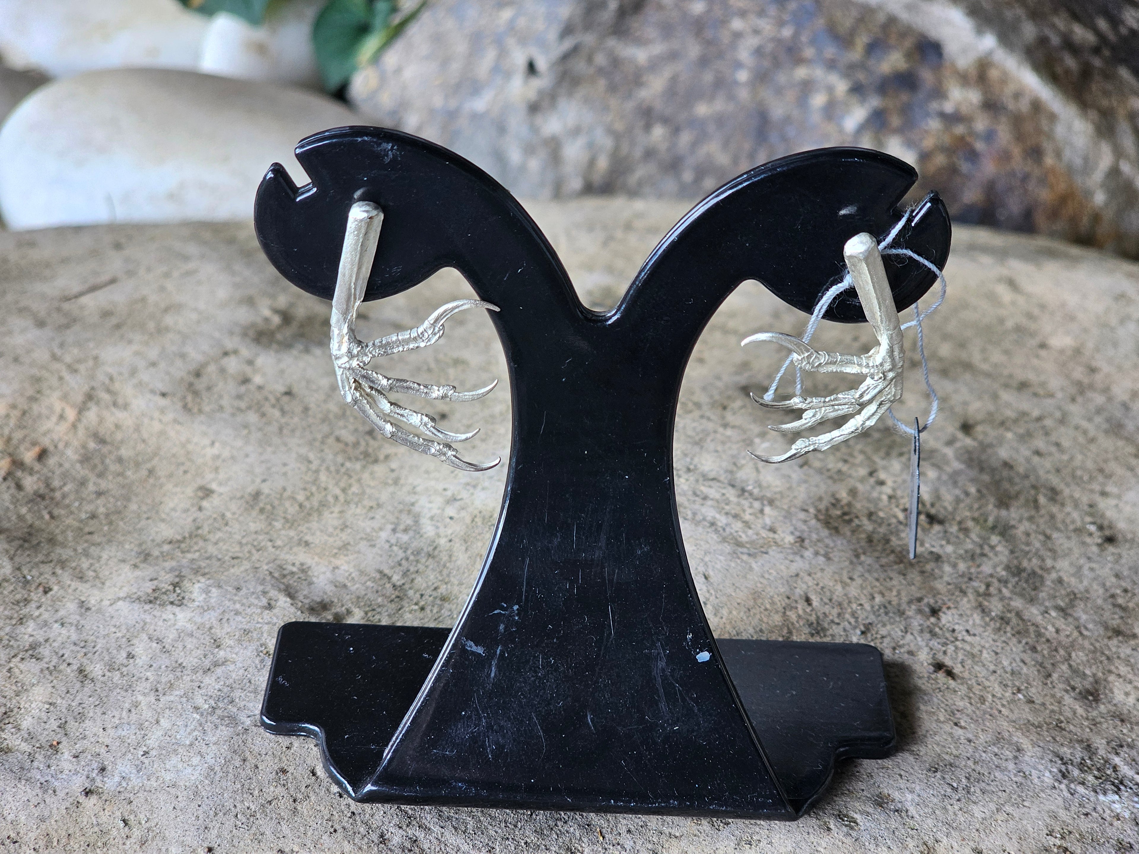 Blackbird Claw Earrings