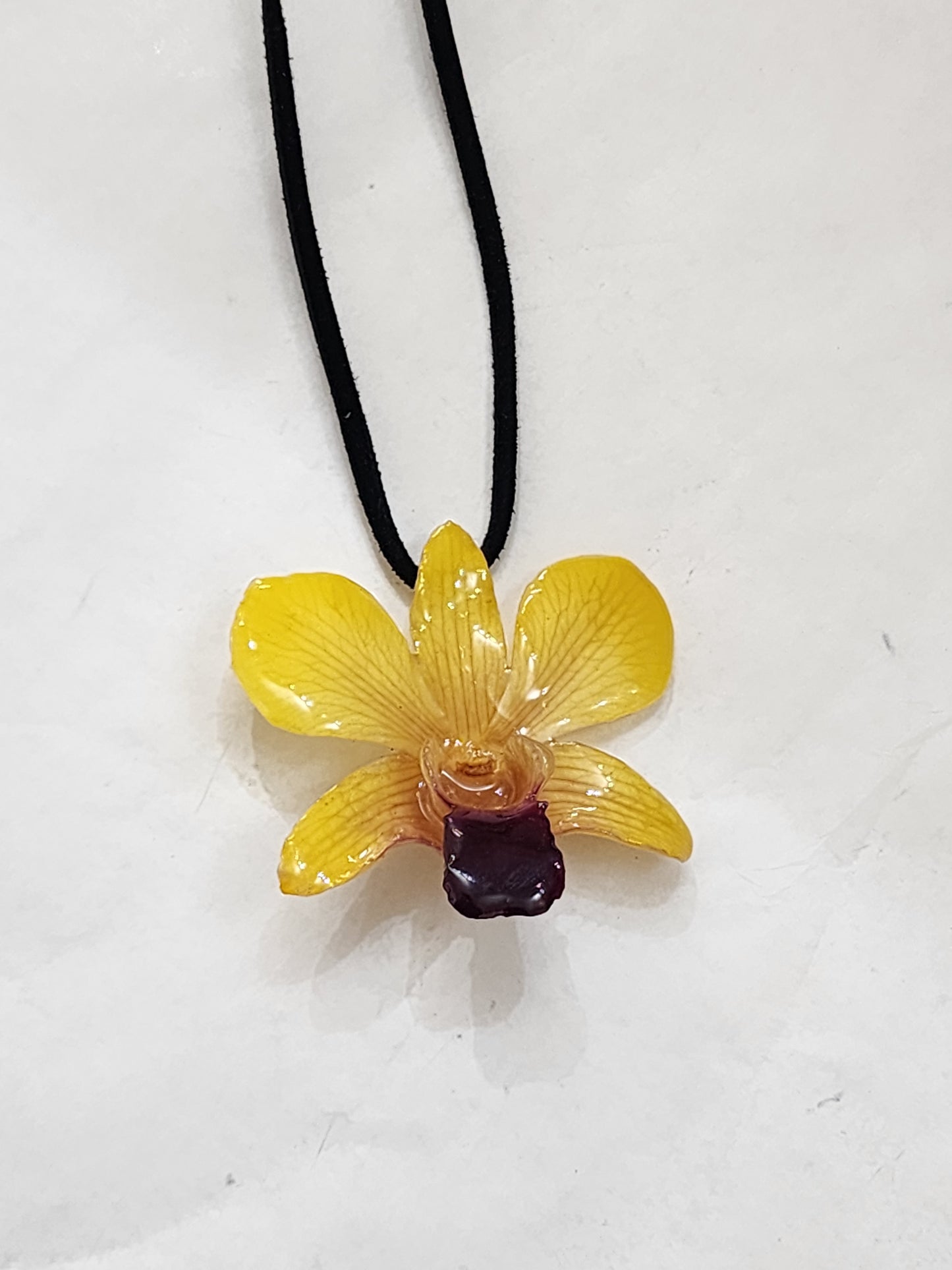 Dendrobium Orchid Necklace