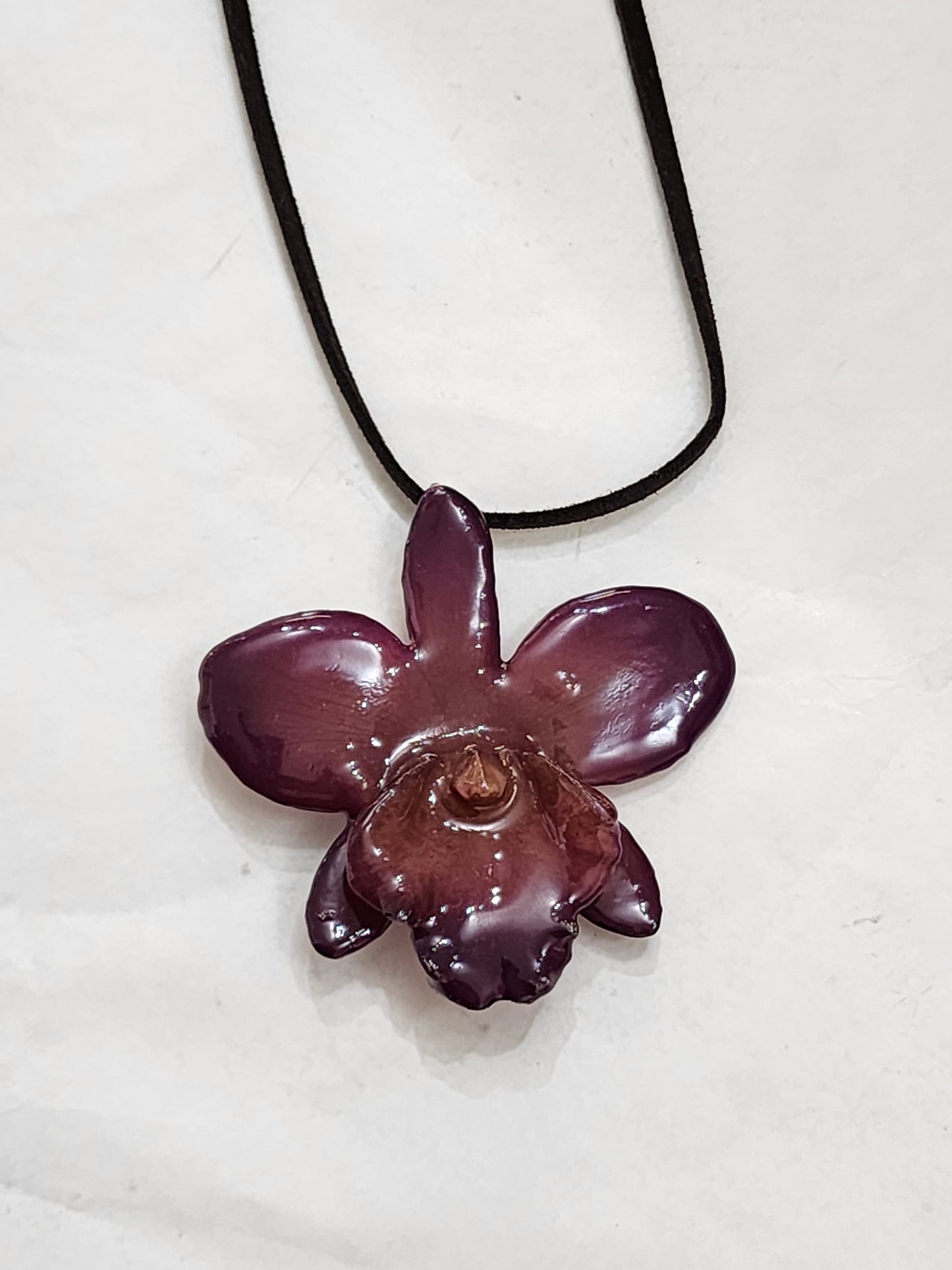 Dendrobium Orchid Necklace
