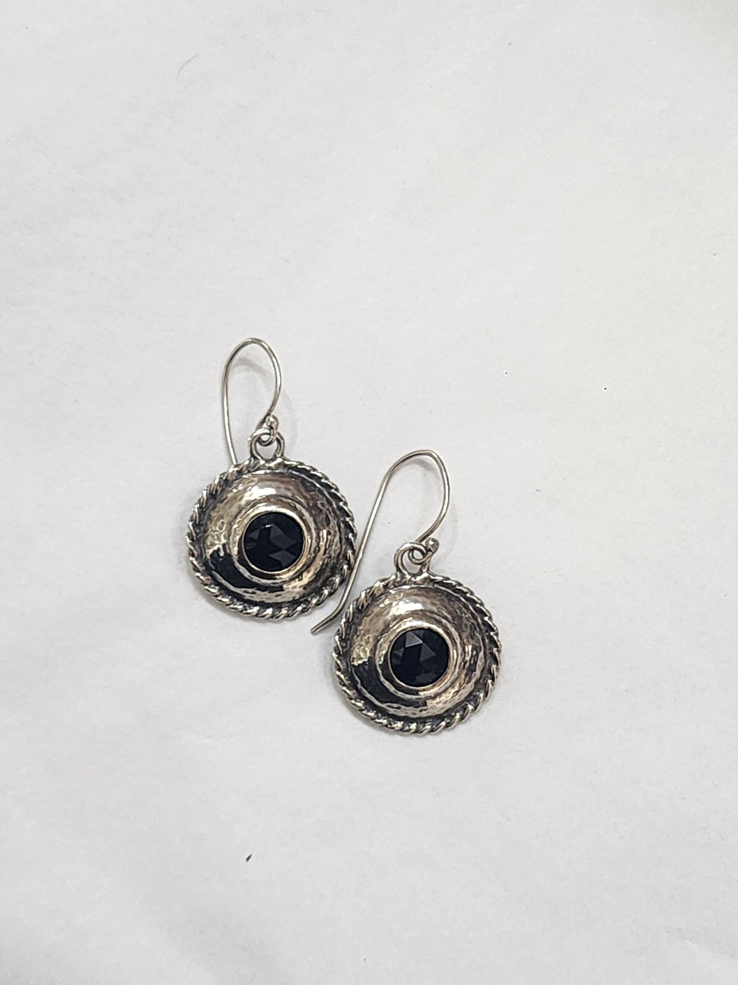 Earring with Black Tourmaline