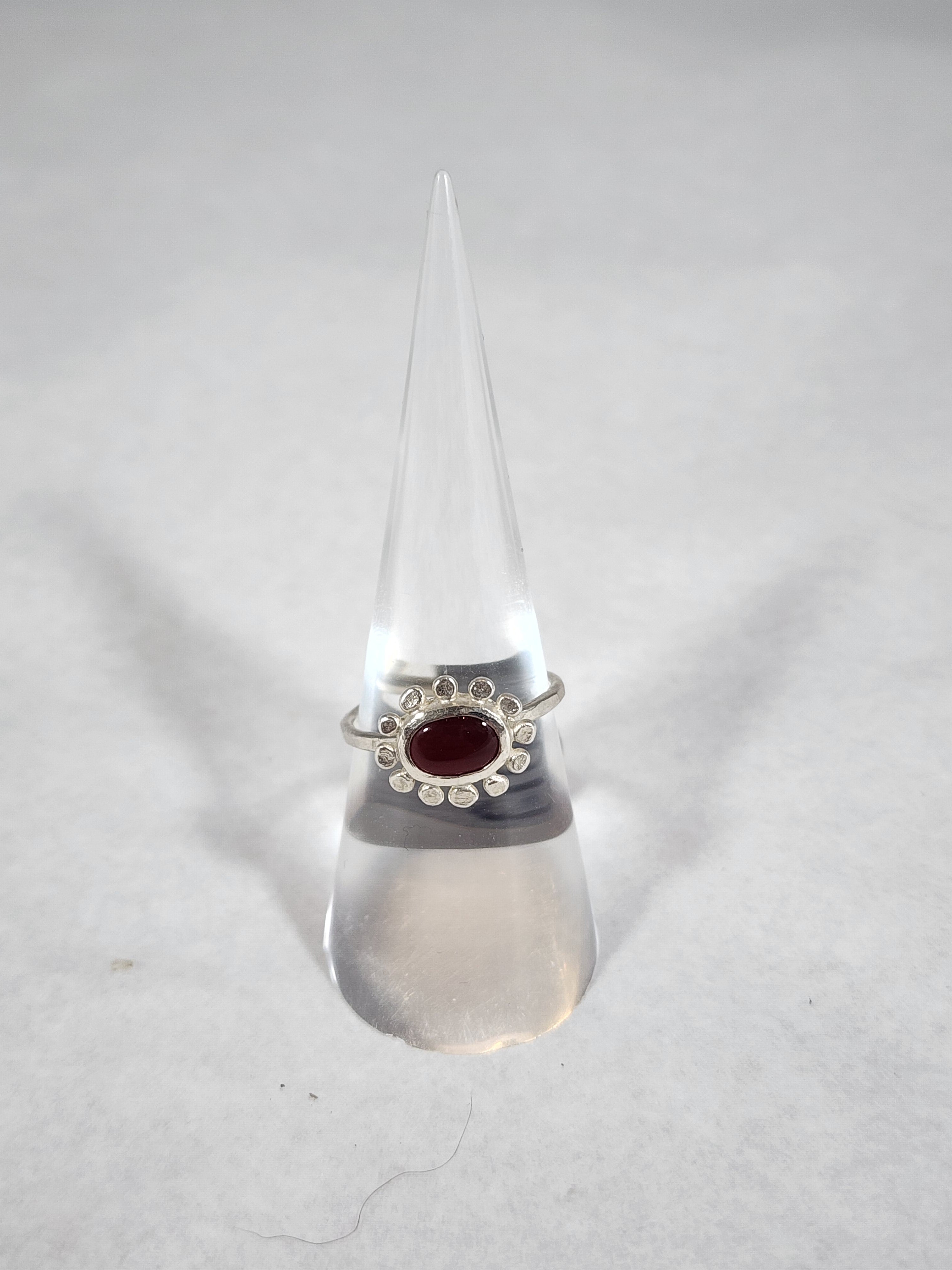 Carnelian Dewdrop - Ring