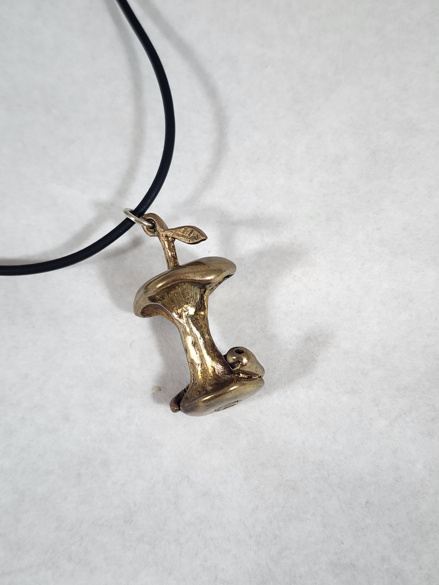 Apple with Worm - Pendant
