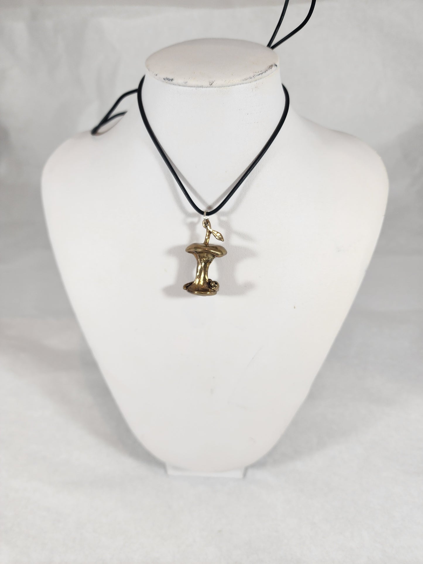 Apple with Worm - Pendant