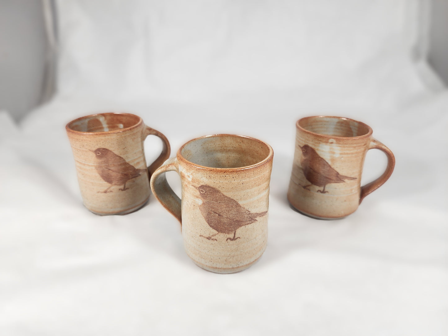 Mugs with Bird Decals