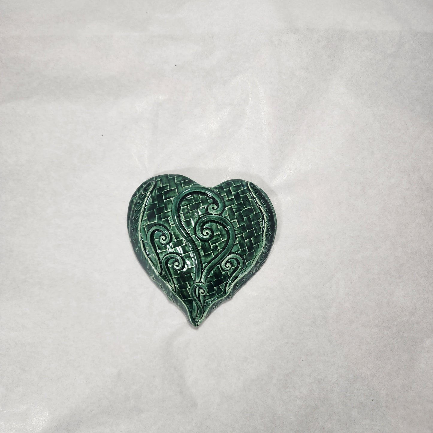 Koru Hearts - Ceramic Wall Hanging