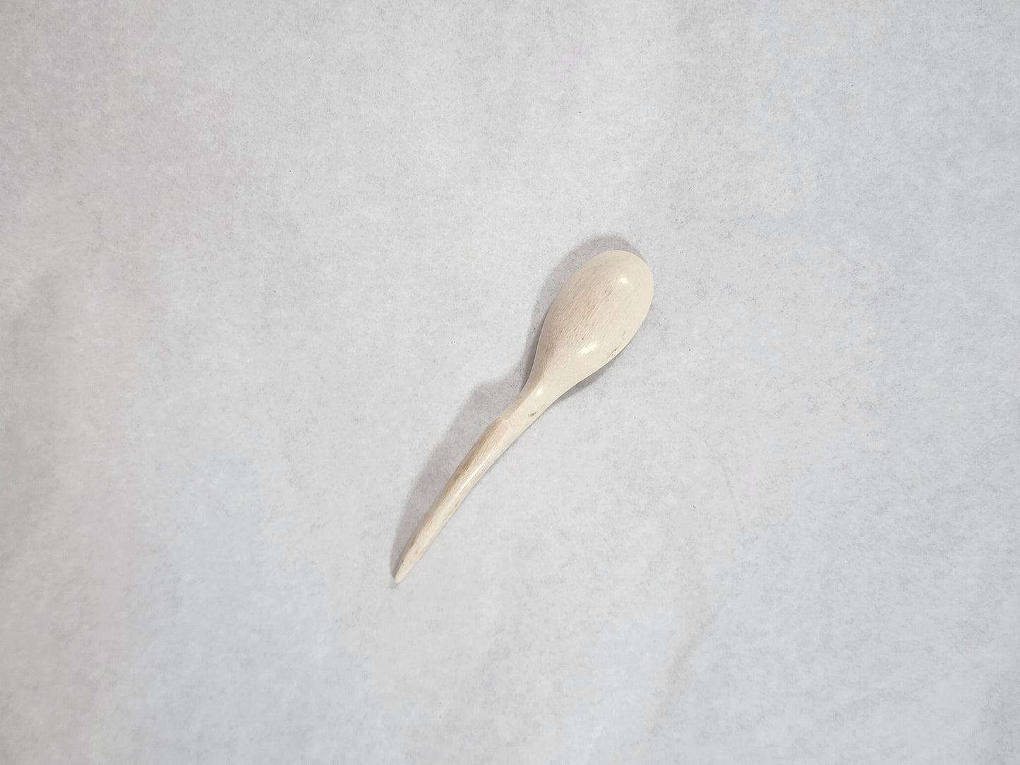 Spoon - Whale Bone with Paua Inlay