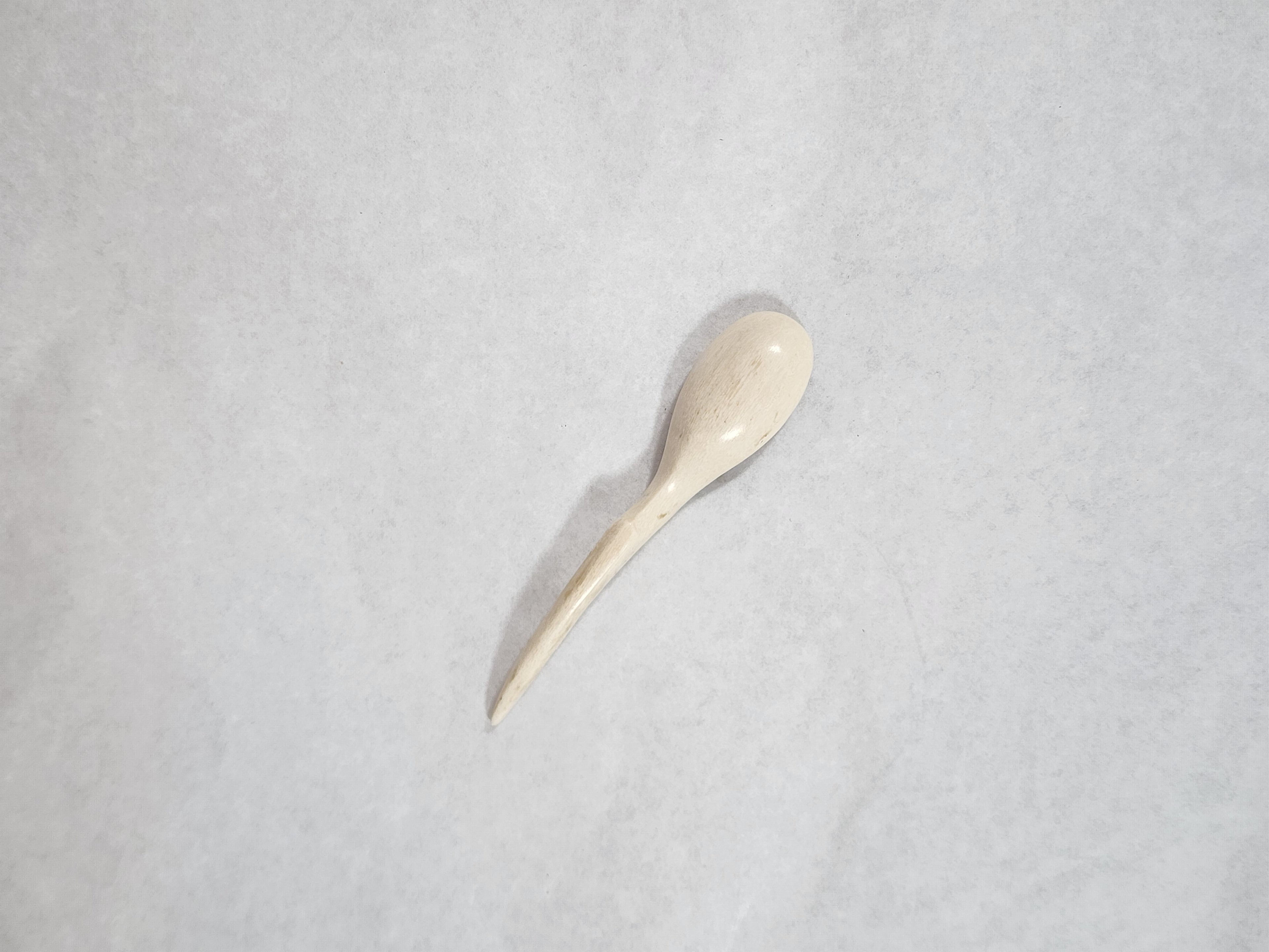 Spoon - Whale Bone with Paua Inlay