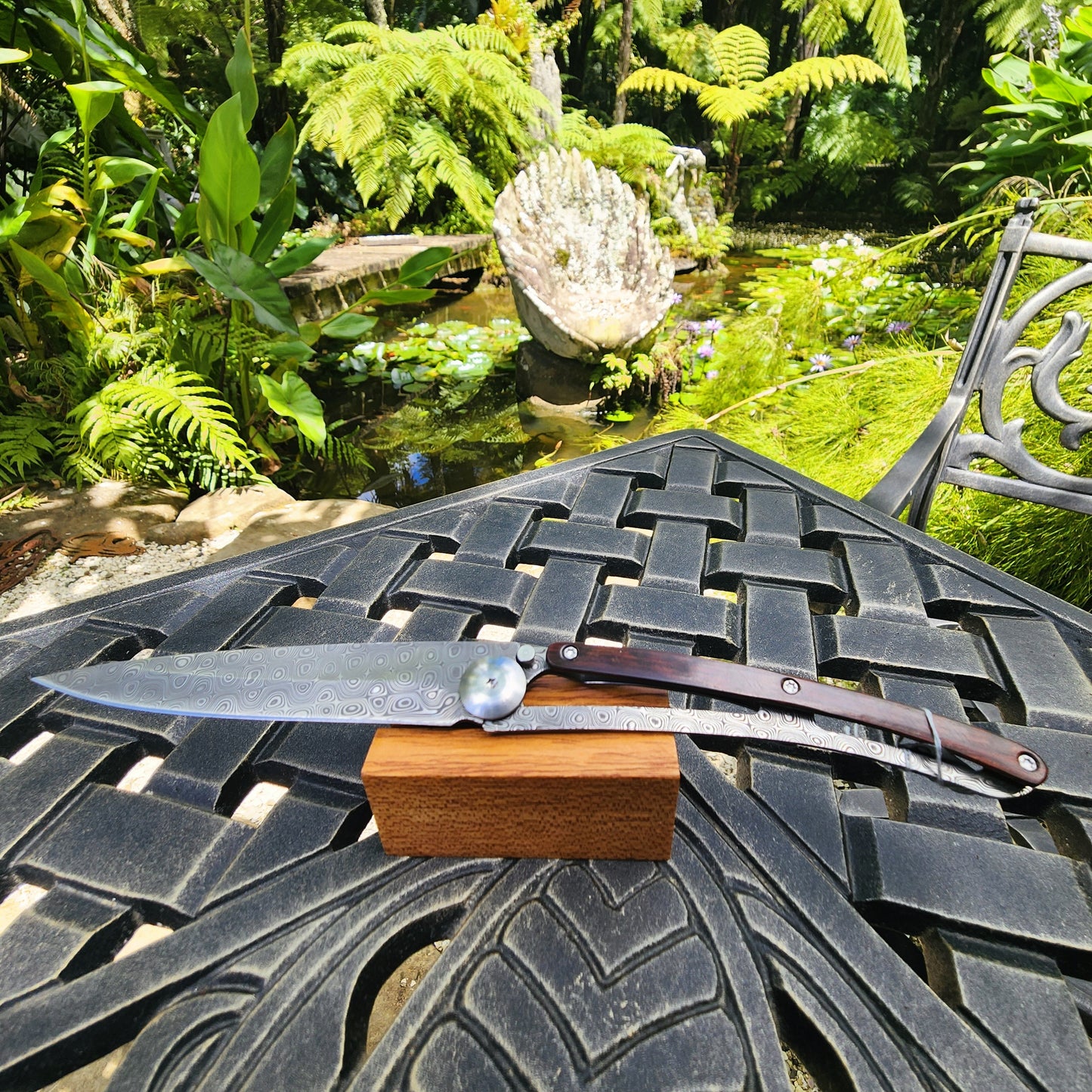 Damascus Rolled Snakewood