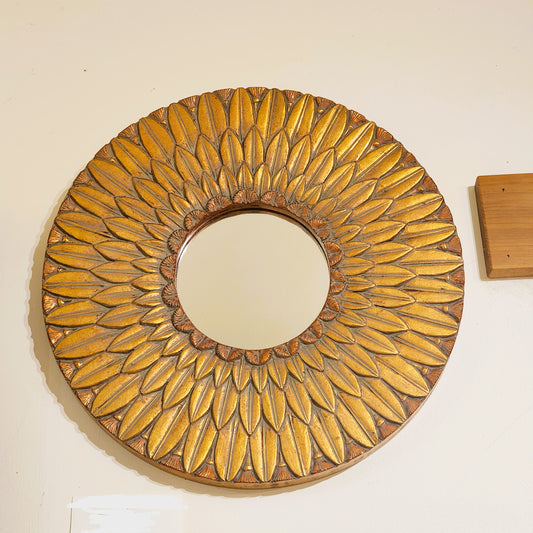Botanica Series - Pohutukawa Gold Leaf Mirror