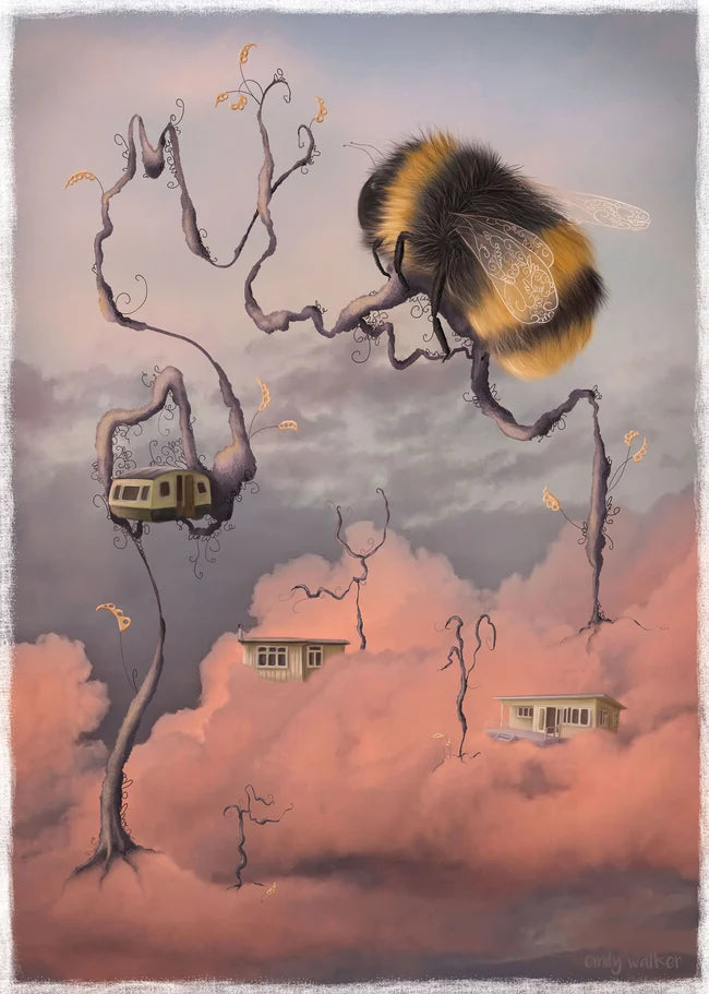 Bumblebee and Baches - Limited Edition Paper Print