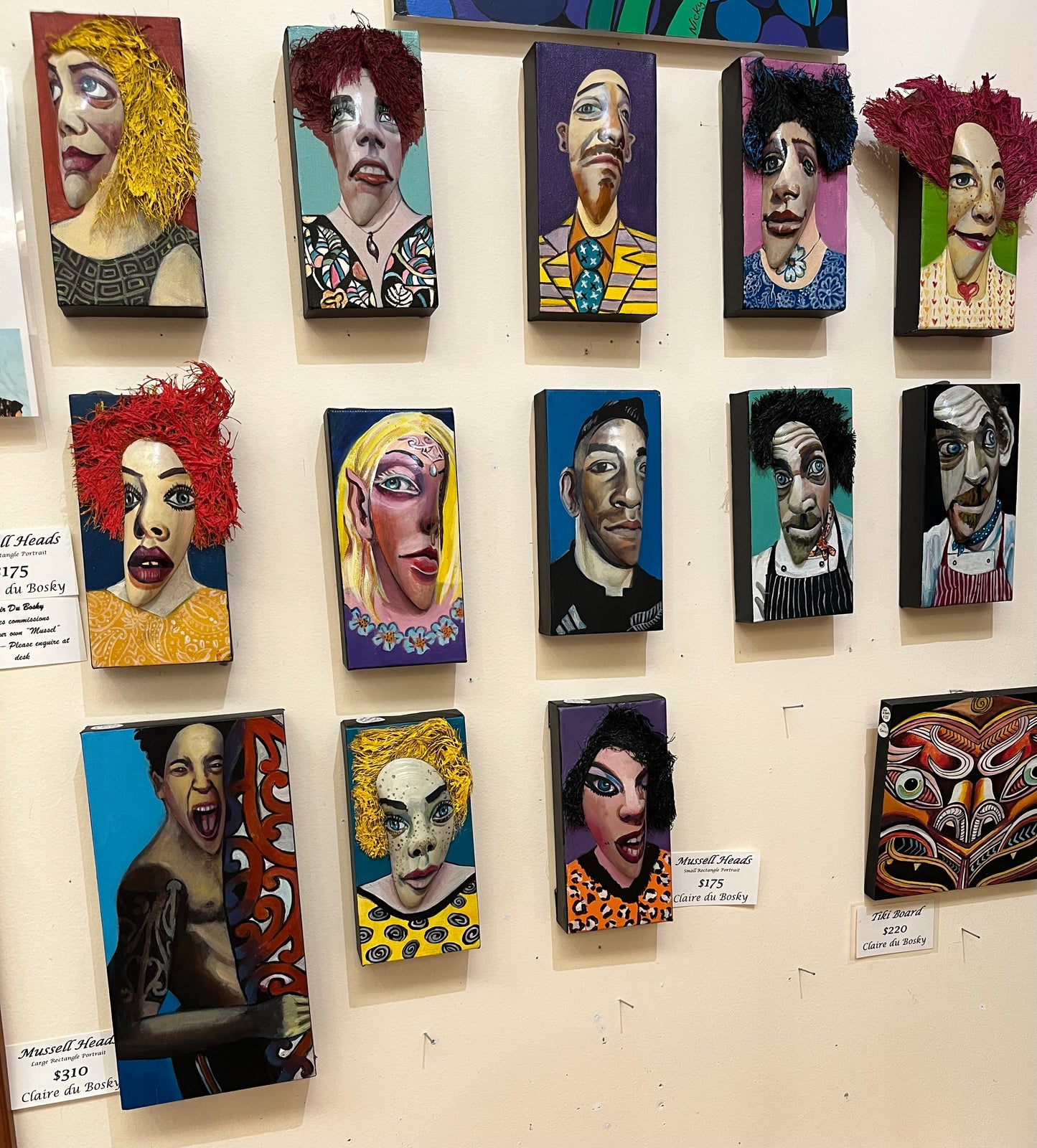 Mussel Heads Paintings from $175