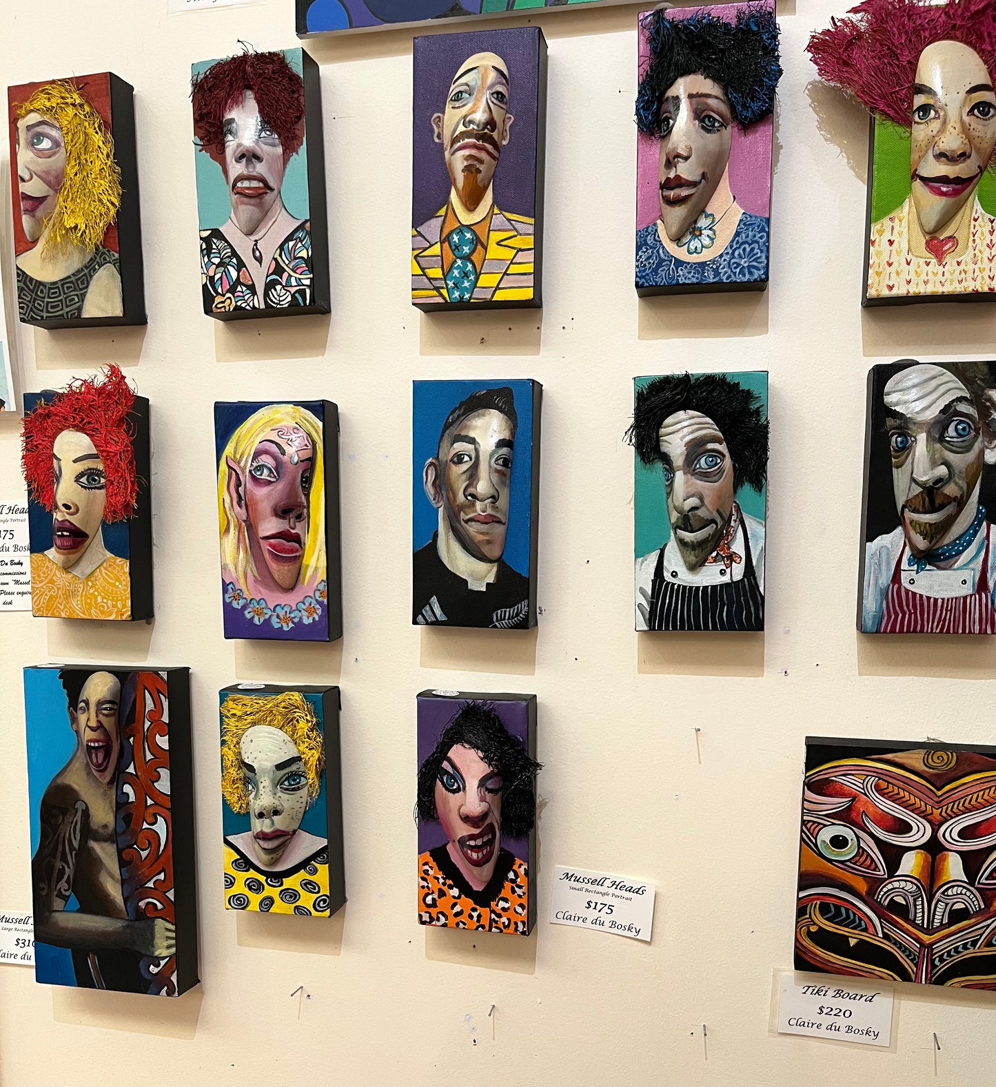 Mussel Heads Paintings from $175
