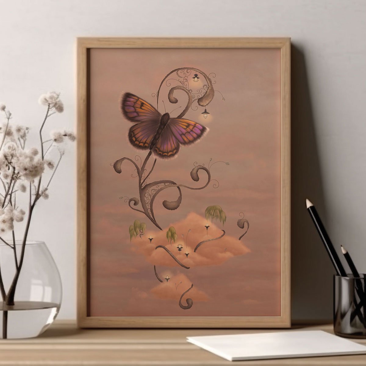 Copper & Willow - Limited Edition Paper Print