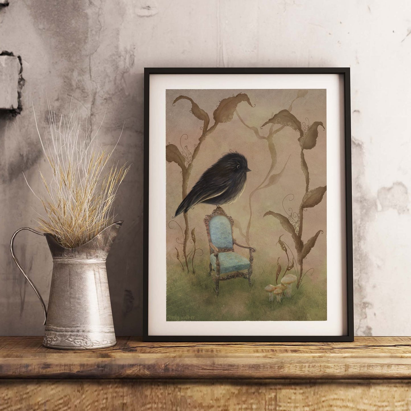 Karure (NZ Black Robin) - Limited Edition Paper Print