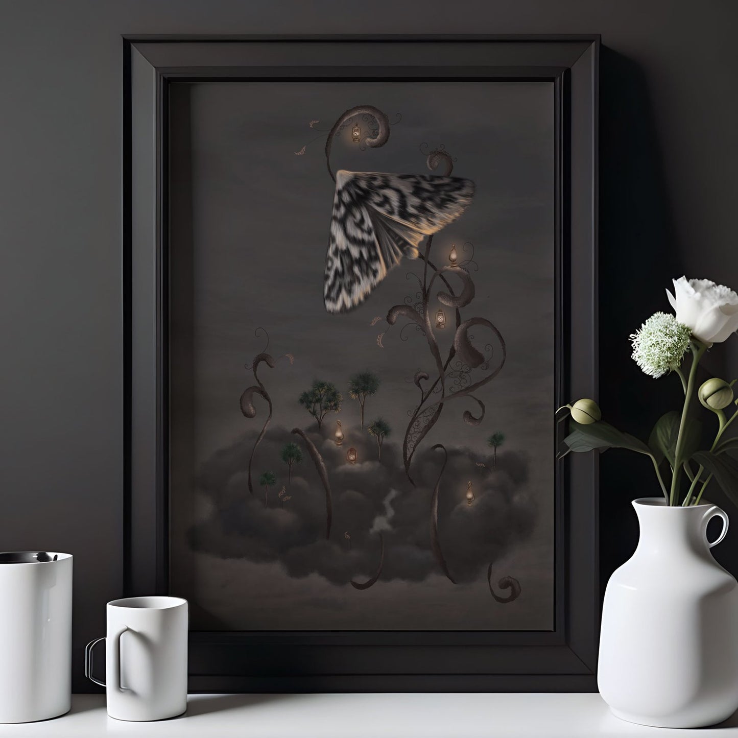 Lichen & Ti Kouka - Limited Editon Paper Print