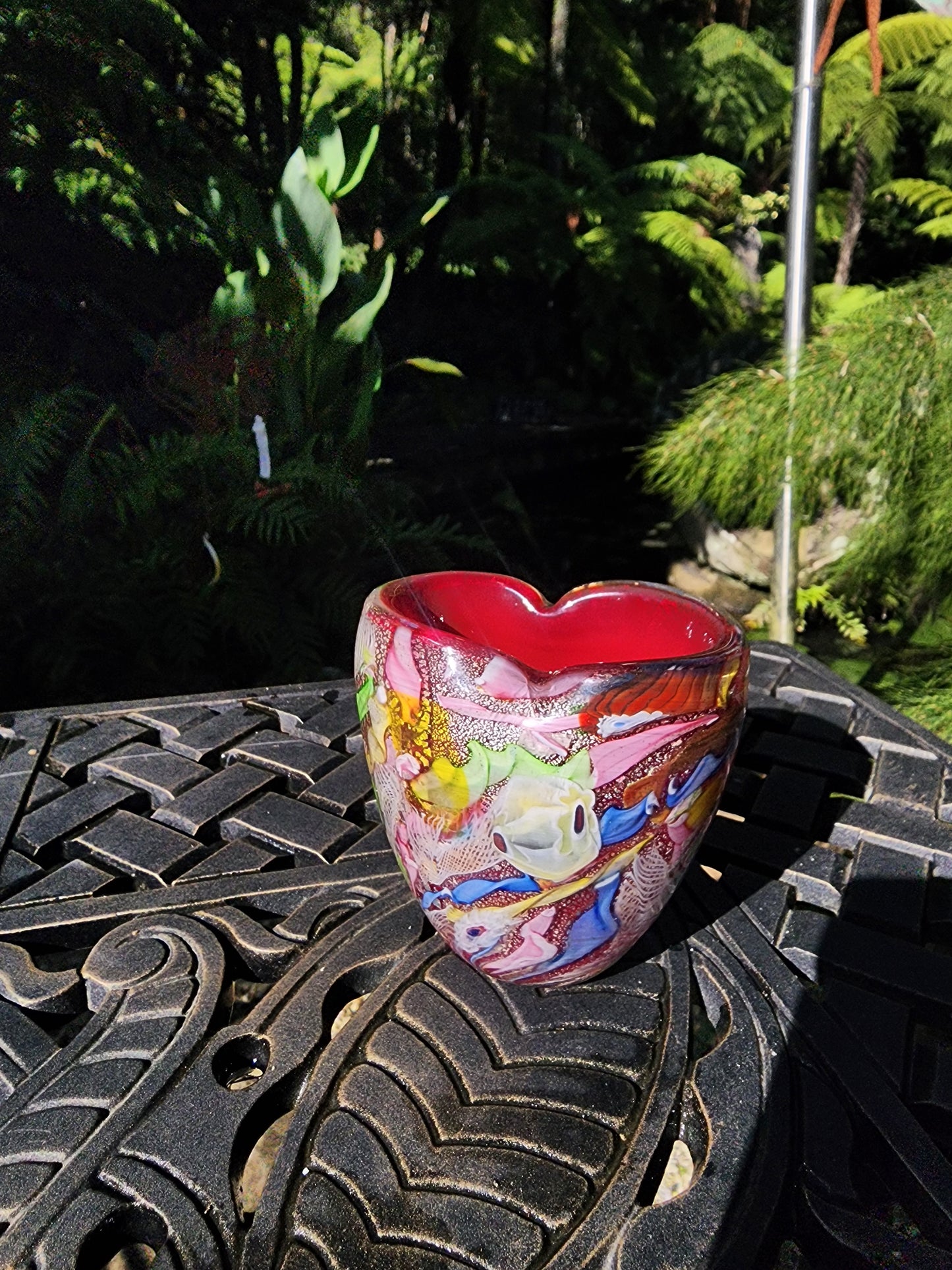 Colourful Murano Vase
