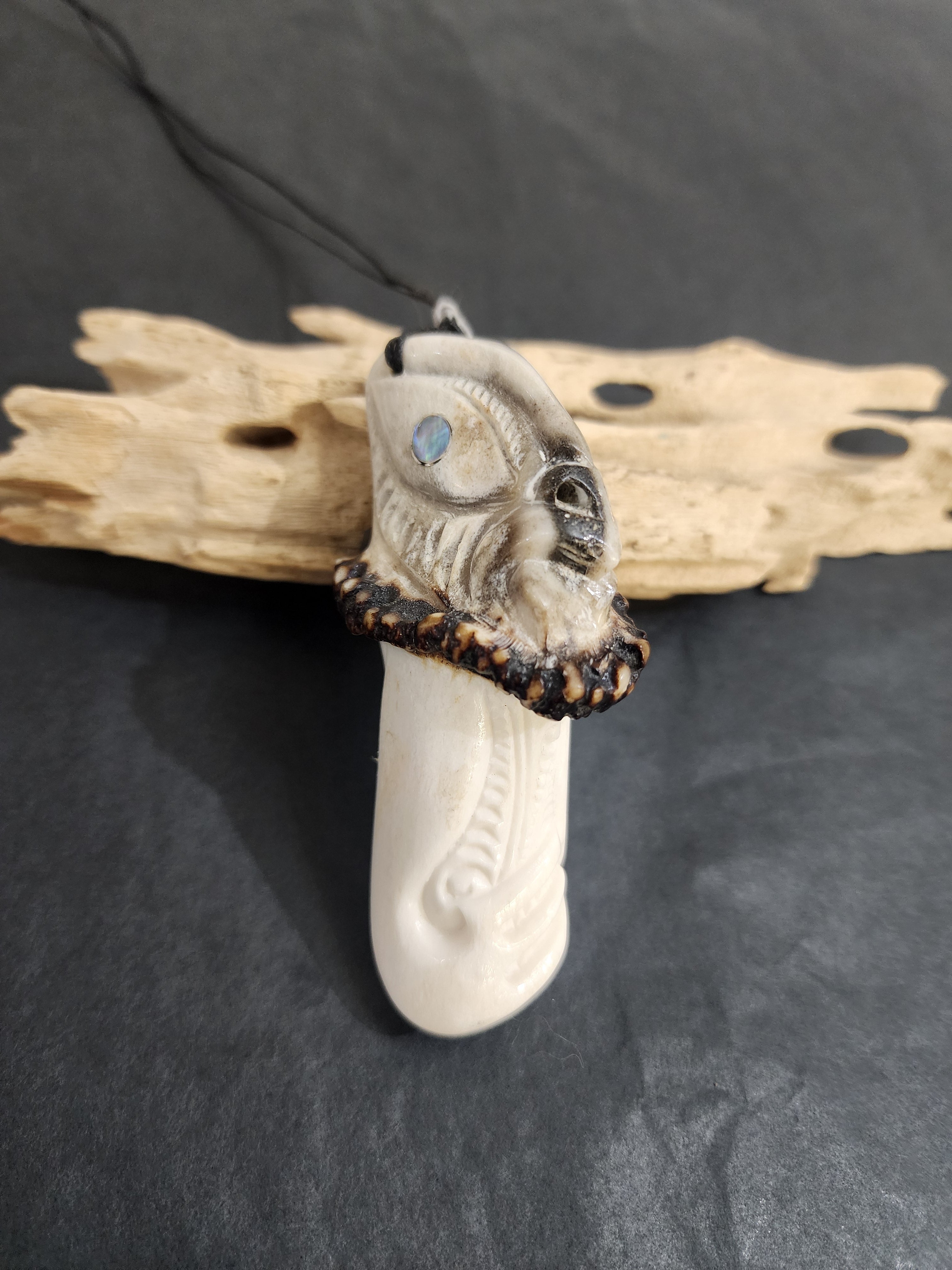 Tiki with Raw Edge - Deer Antler (Small)