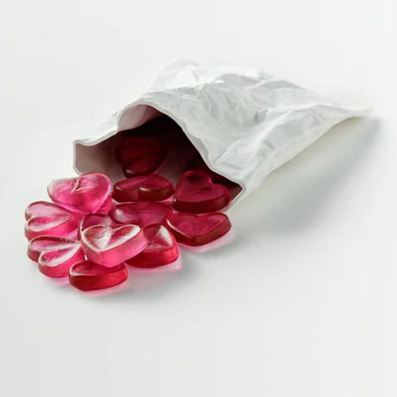 Lolly Bag & Mini Glo Hearts