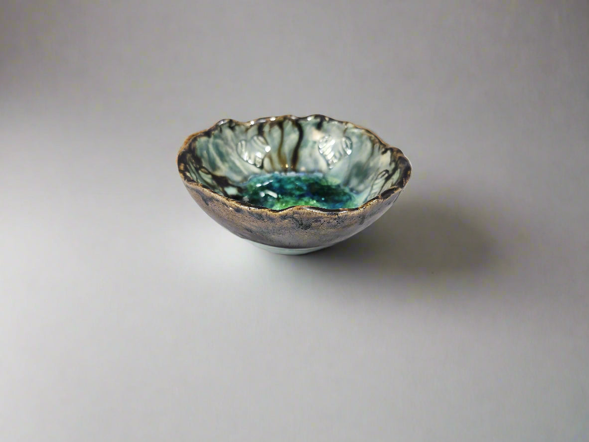 Tiny Green Heart Dish