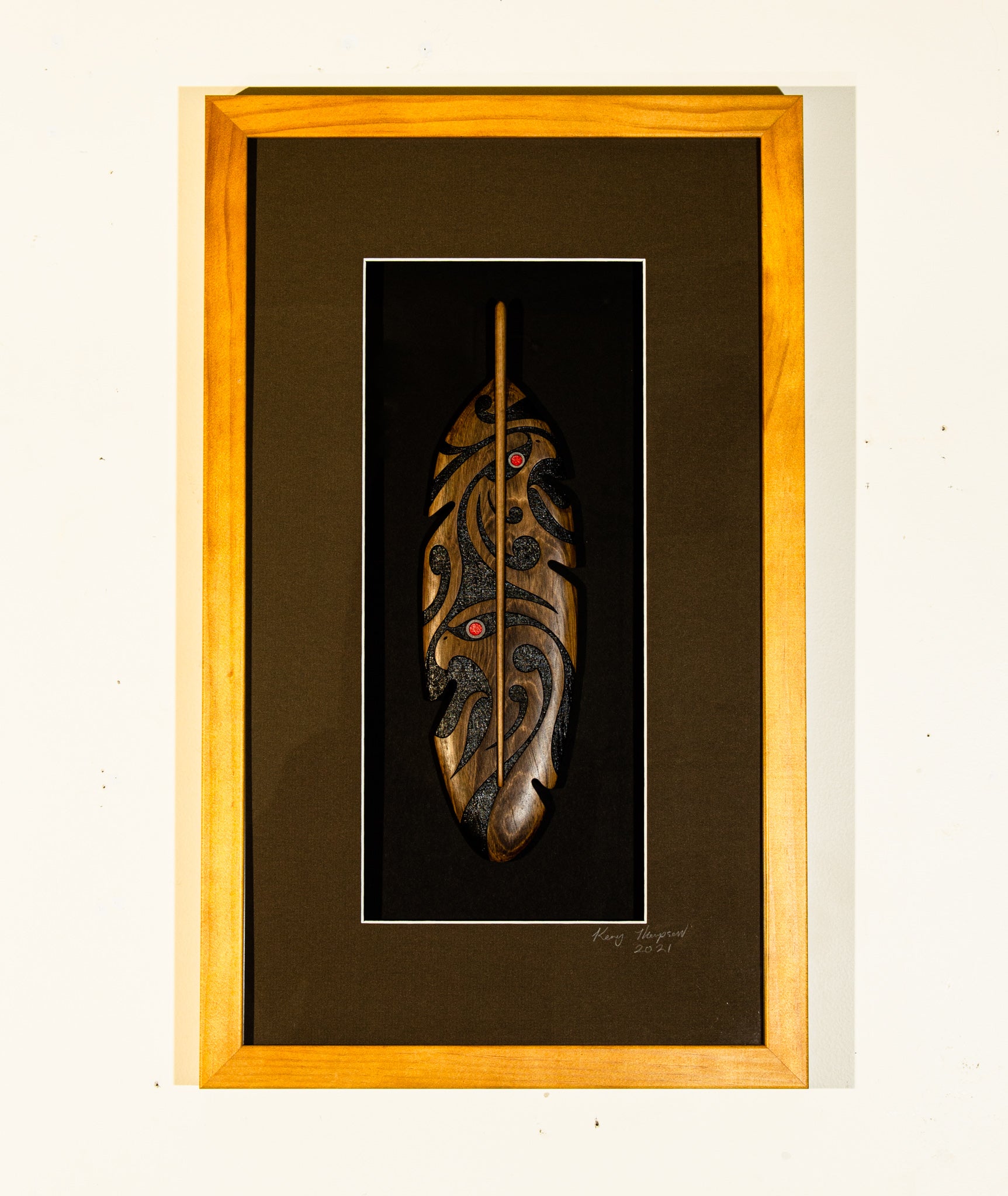 Black Feather - Black Maire Wood