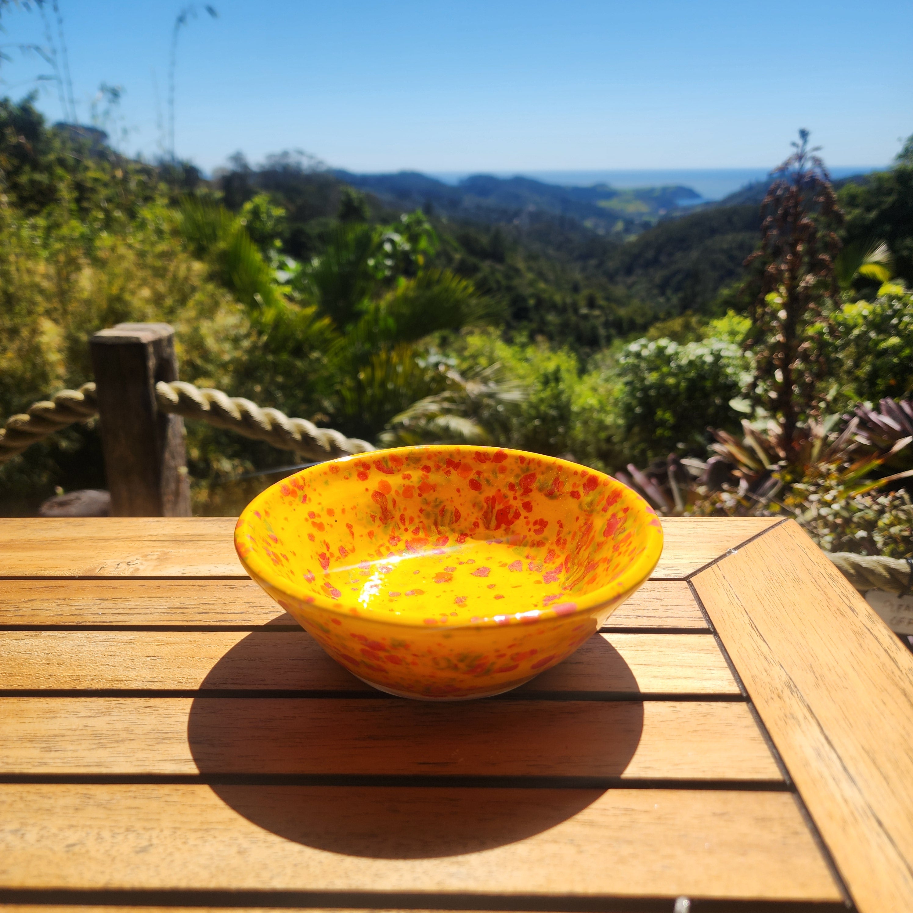 Yellow/Orange Small Bowl