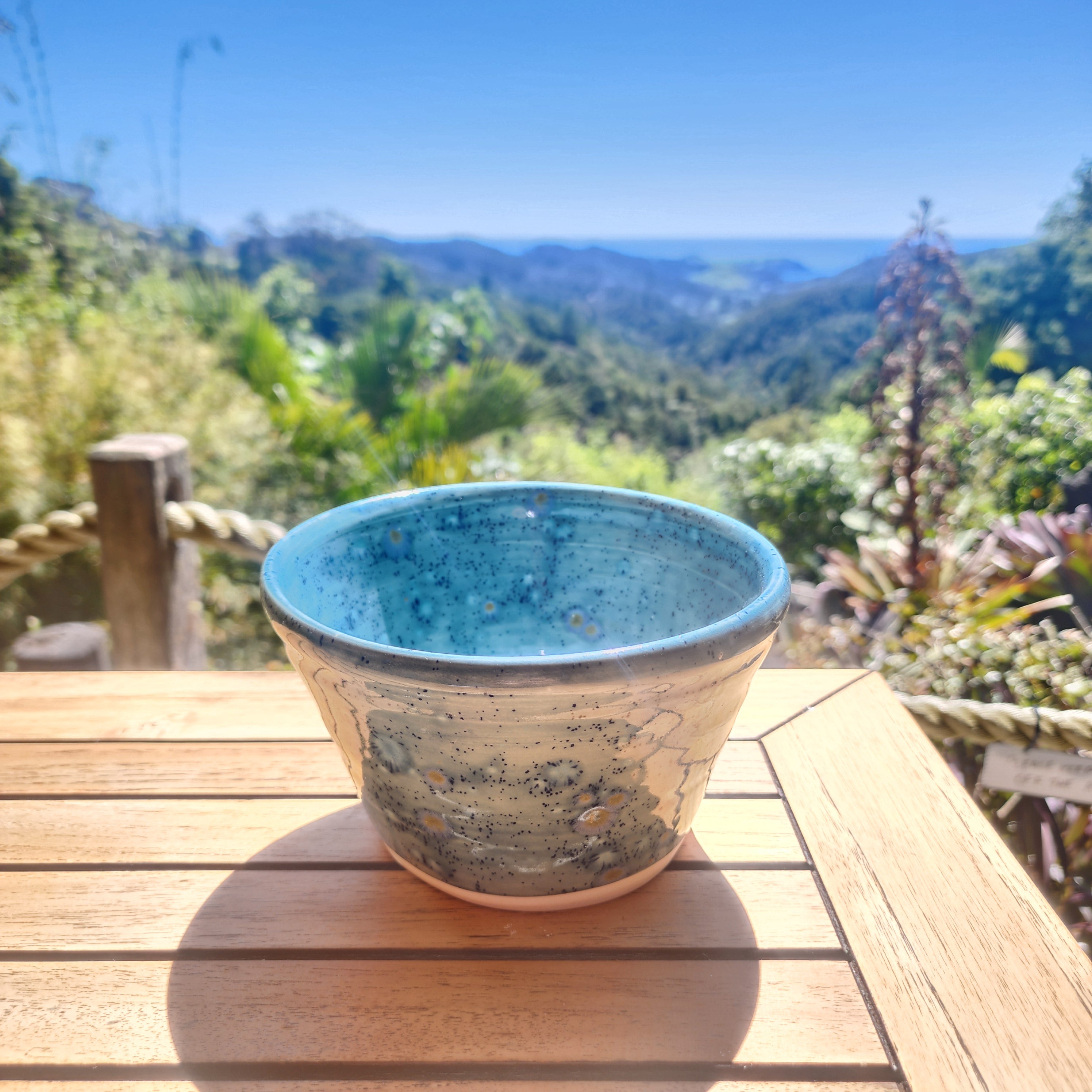 Blue Neptune Speckle - Bowl