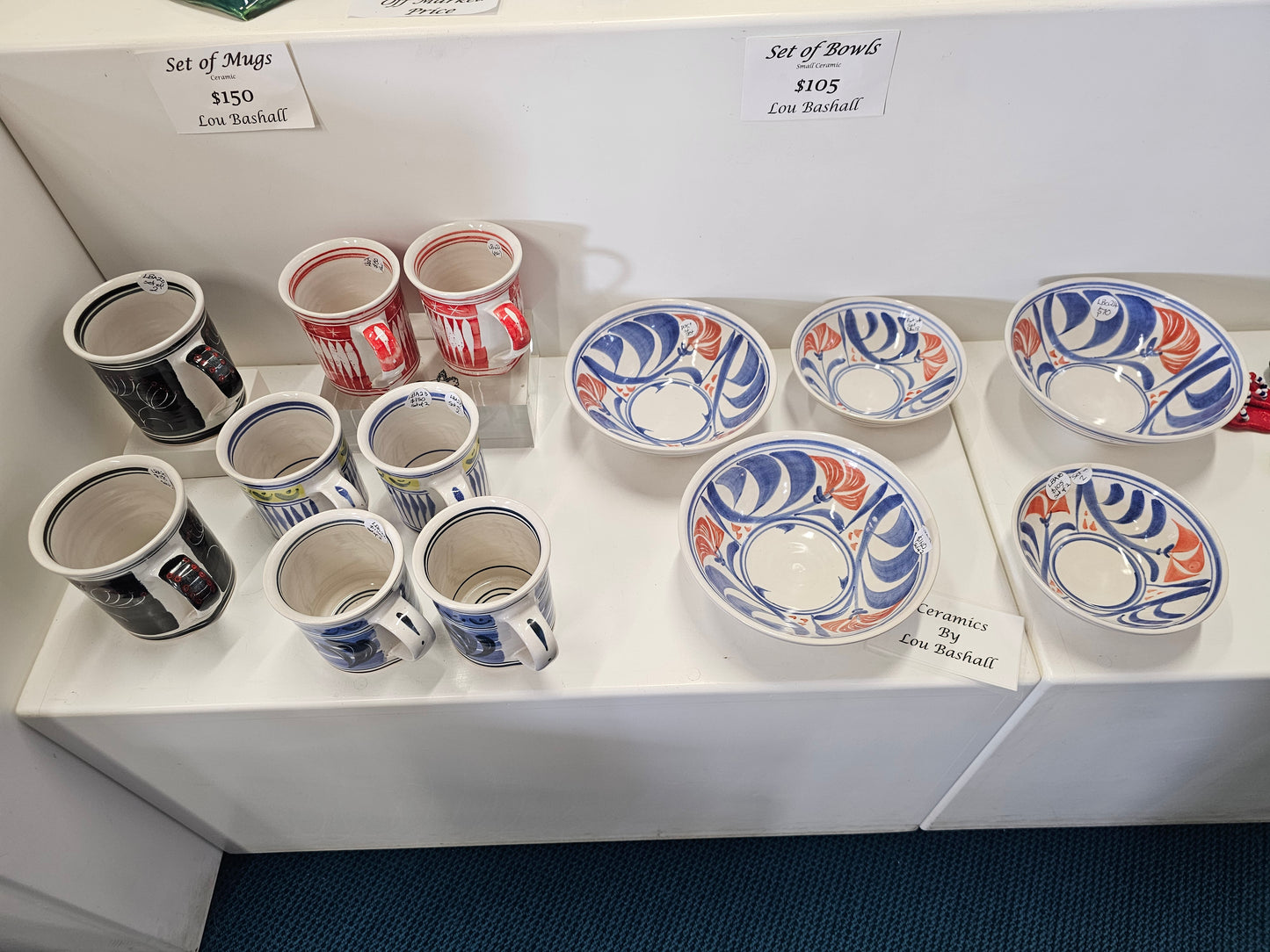 Ceramic Bowls and Mugs - from $70