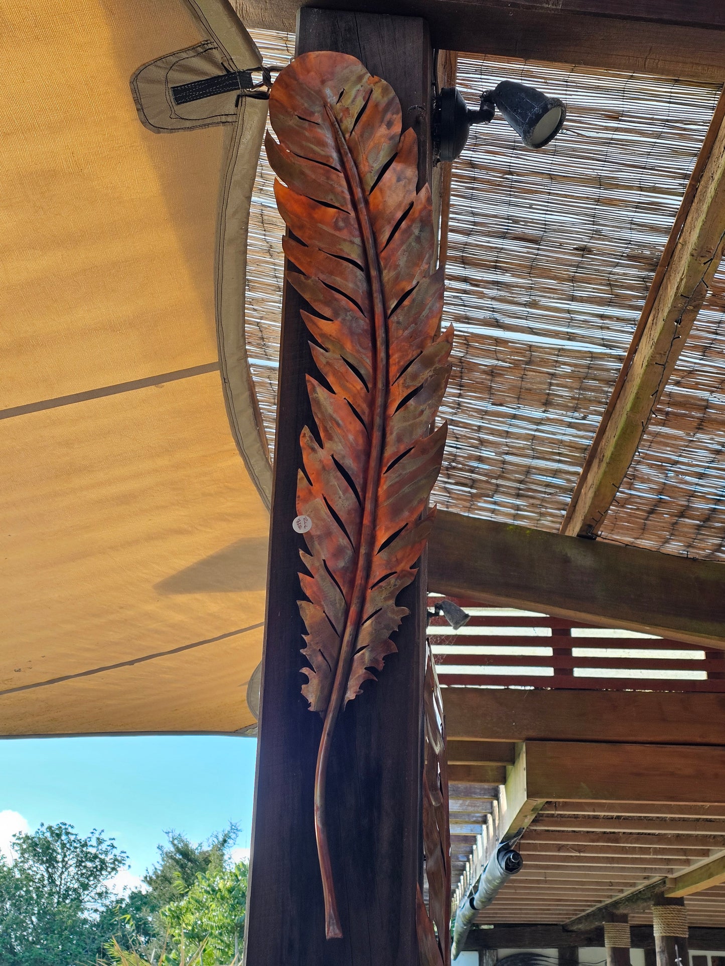 Large Copper Feathers