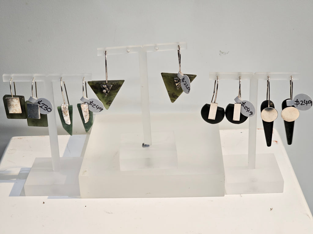 Jade and Form Earrings from $195