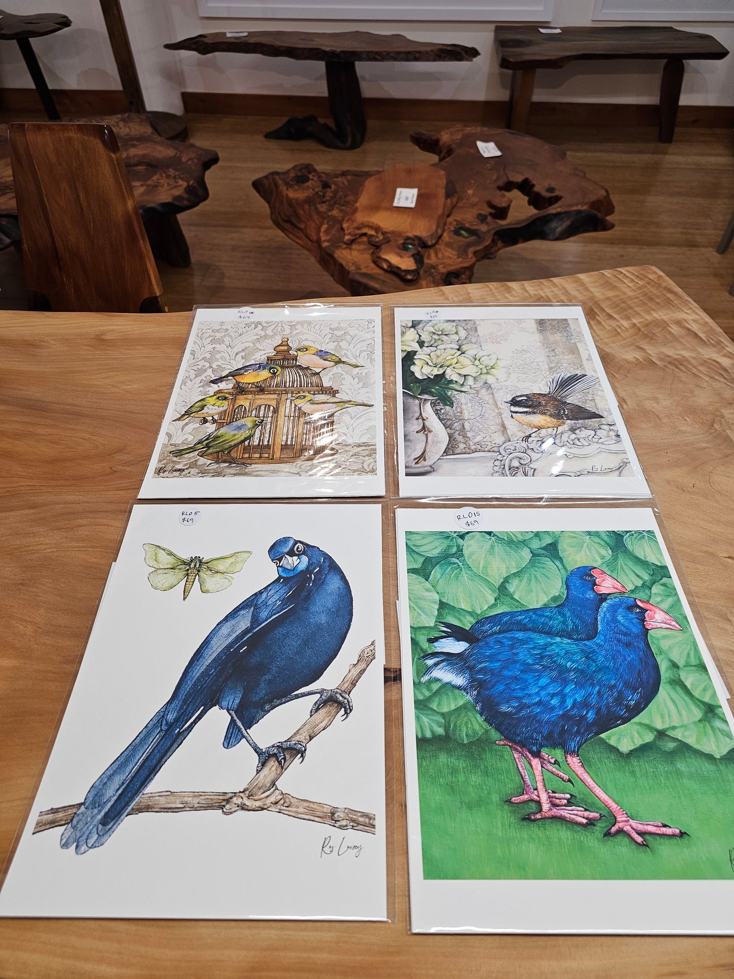 Ros Lowrey unframed prints