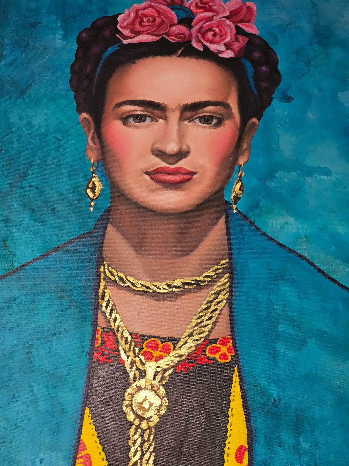 Framed Frida Kahlo