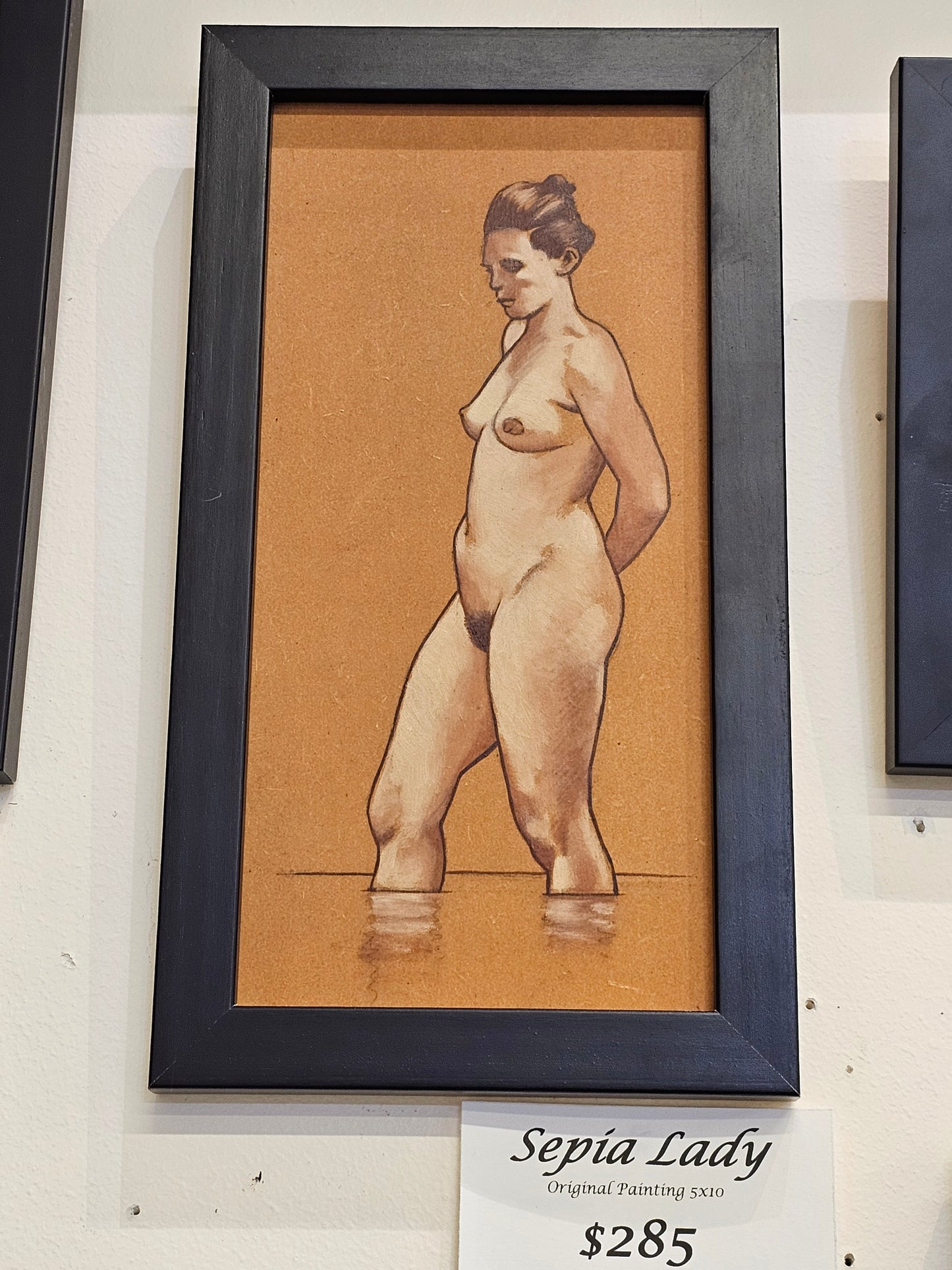 Micheal McCarthy Framed original oil paintings - warning Nudes! from $175