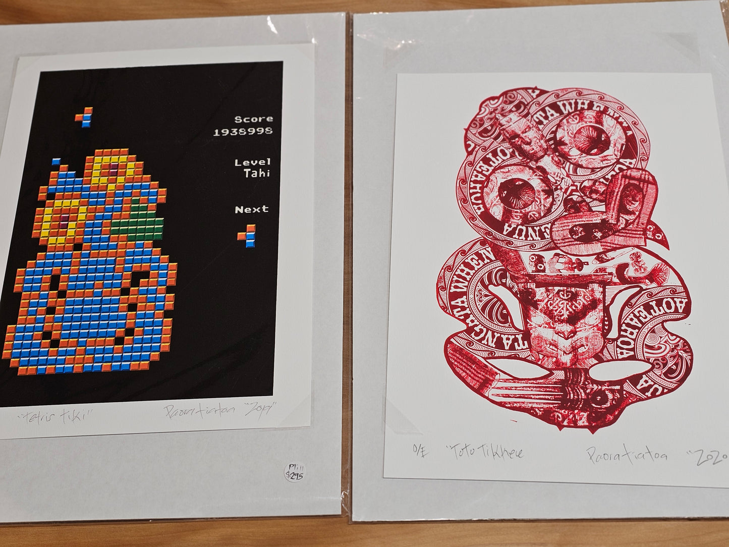 Paora Tiatoa A3 Screen Prints