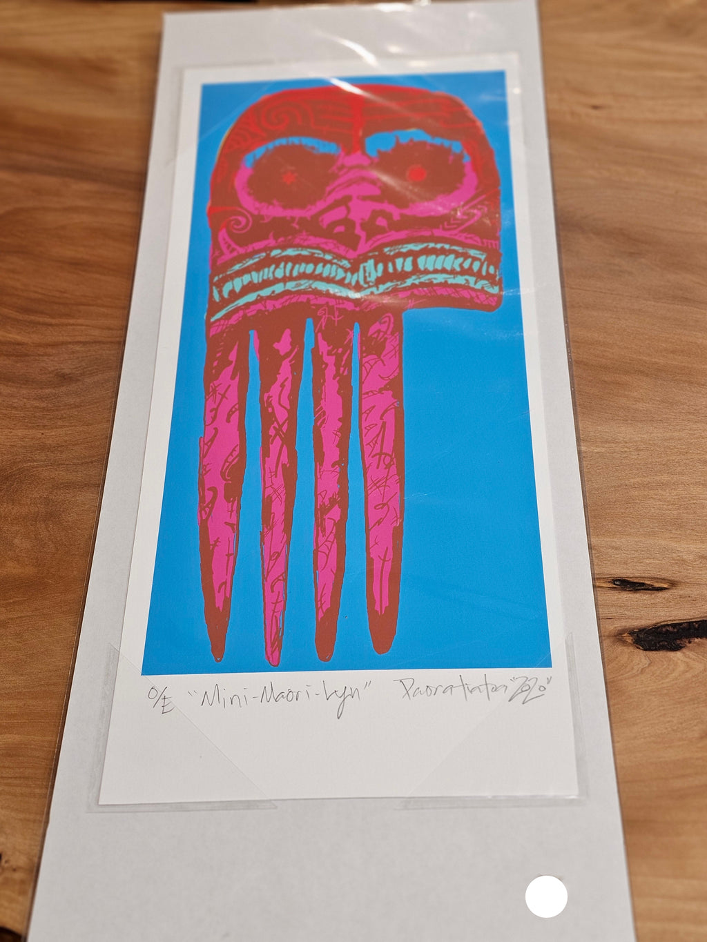 Mini Maori Lyn - Screen Print