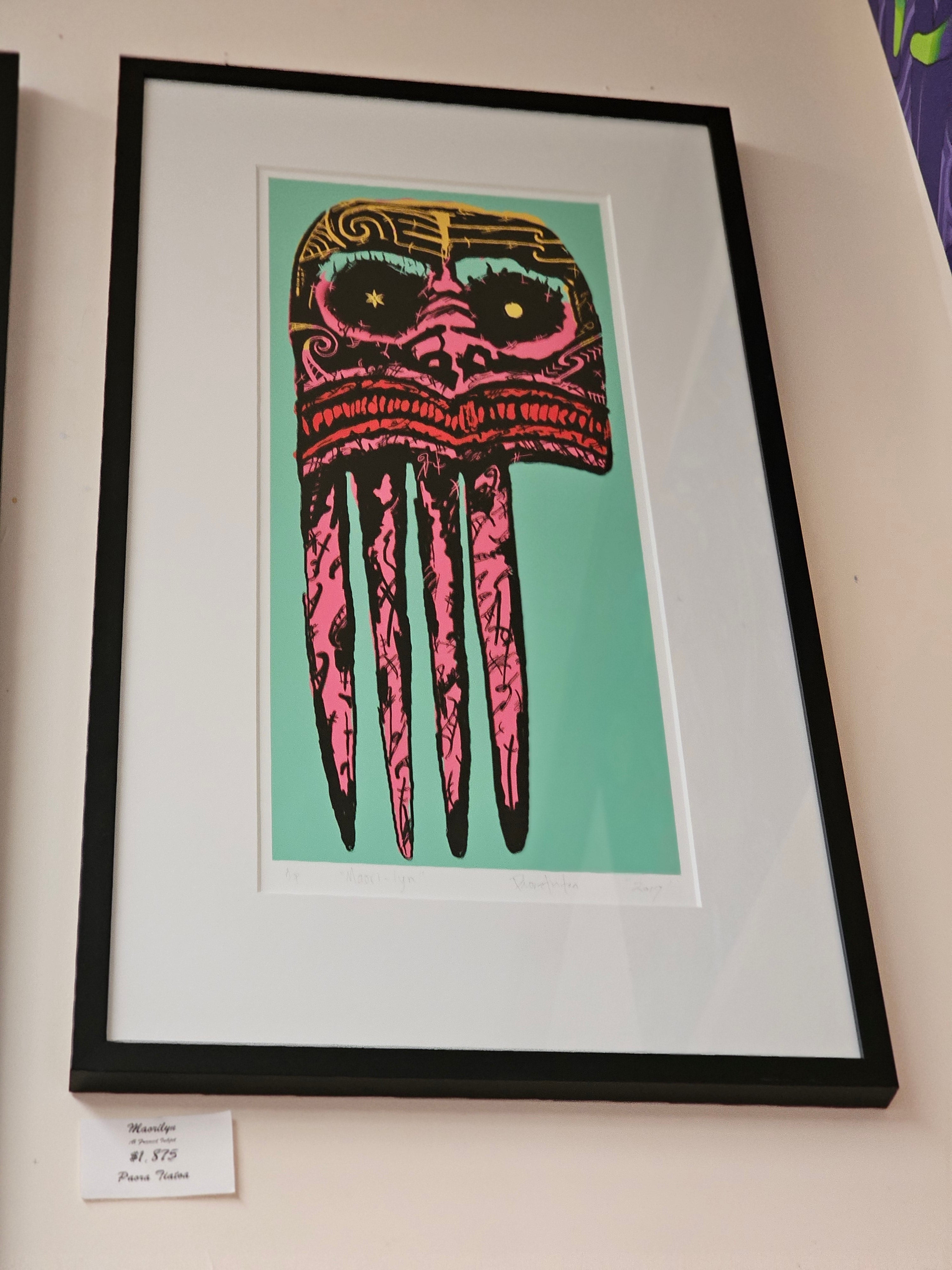 Maorilyn A2 Framed - Sold