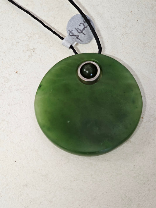 Circle in Circle Pounamu Pendant