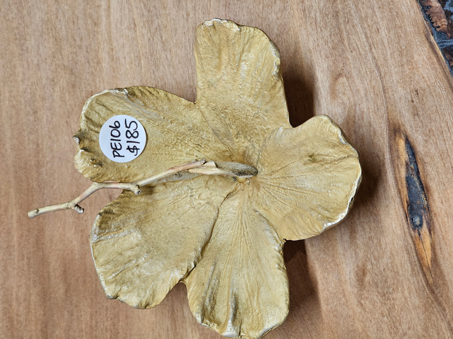 Flower Salt Dish with Spoon