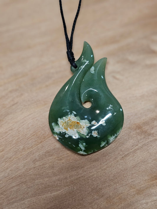 Hook Pendant - Pounamu