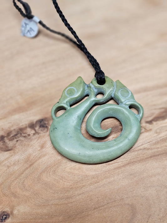 Manaia Pendant - Pounamu