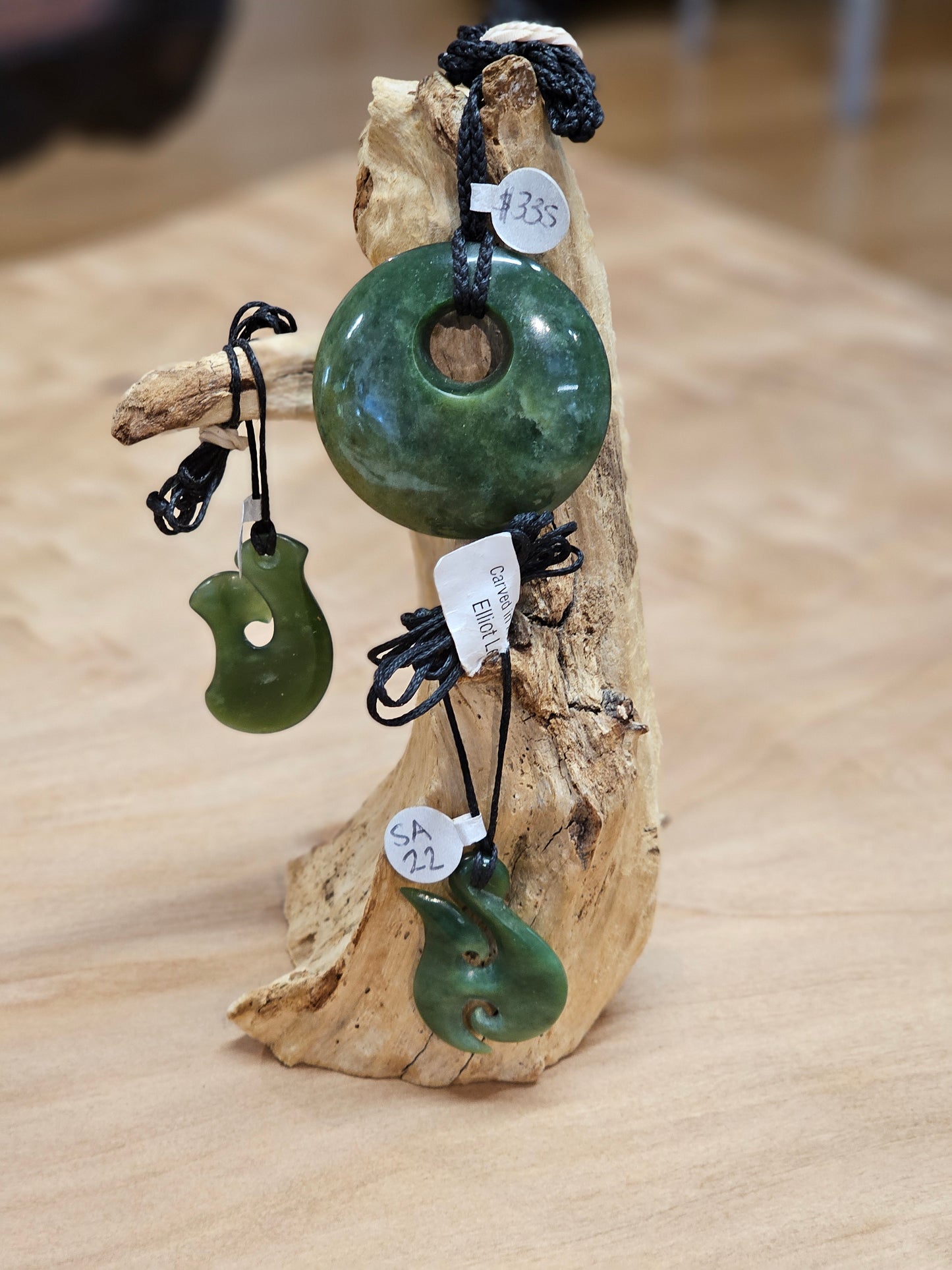 Spirit of Aotearoa Greenstone Jewellery  $105 to $895