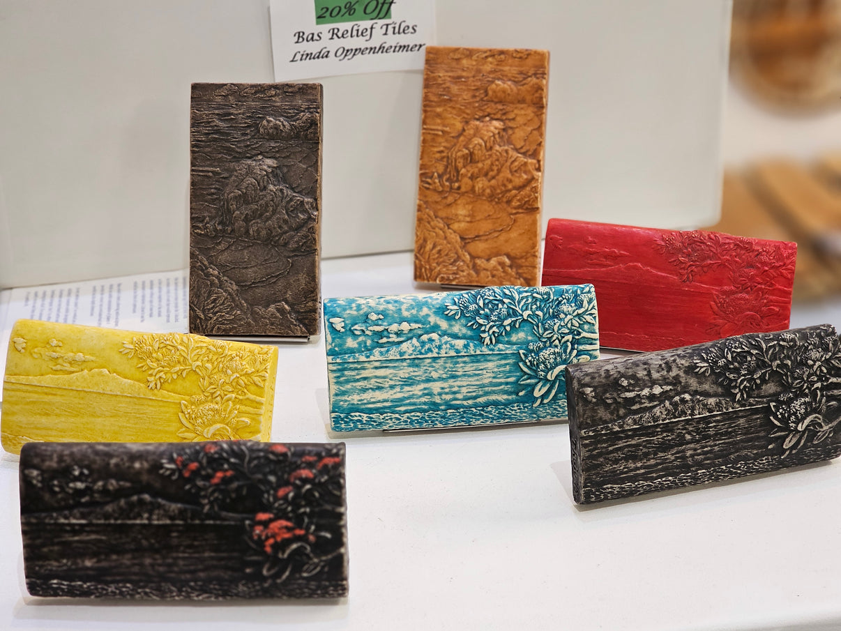 Bas Relief Tiles – Gallery Helena Bay