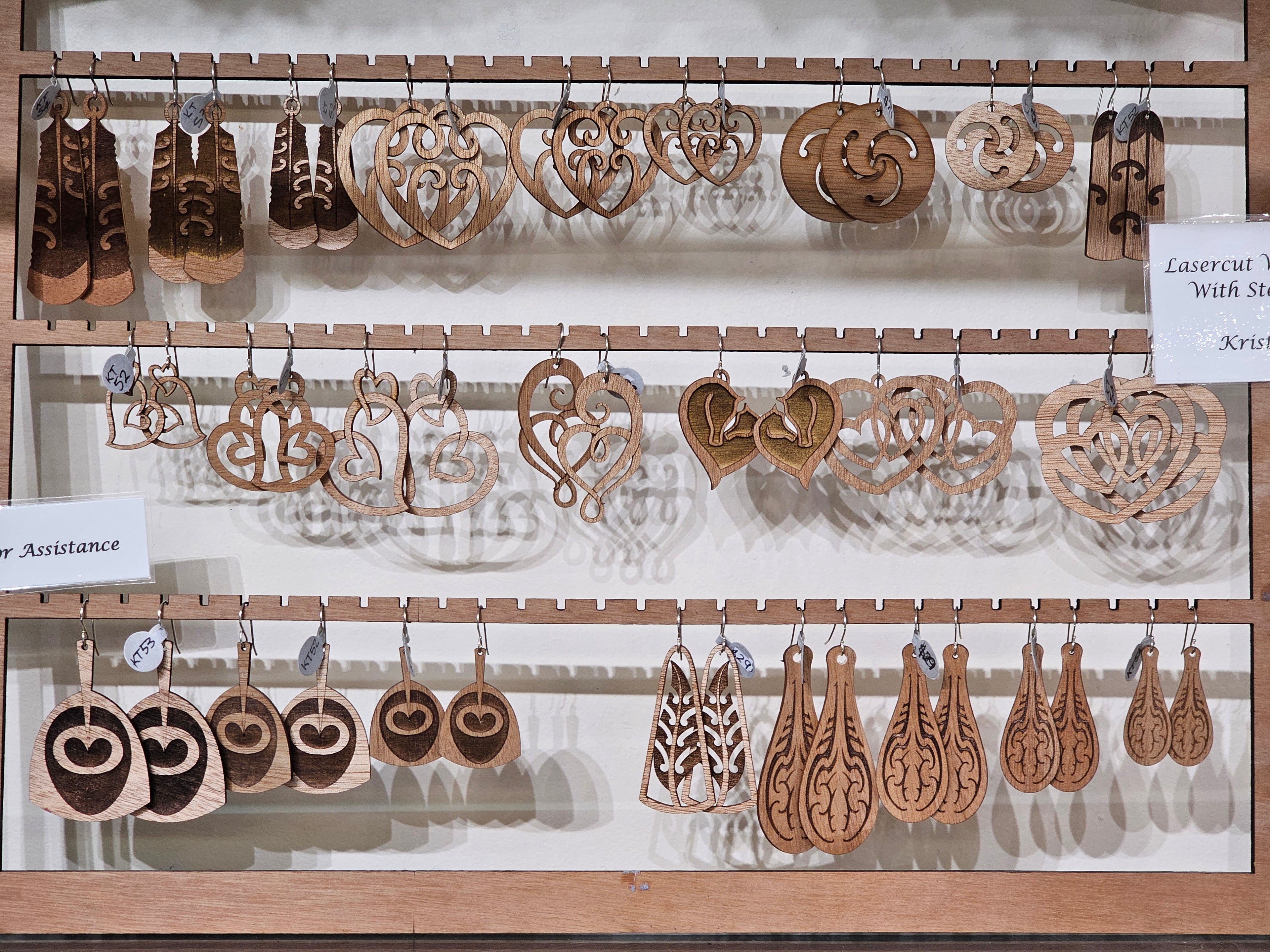 Kristal Kraft Earrings from $19