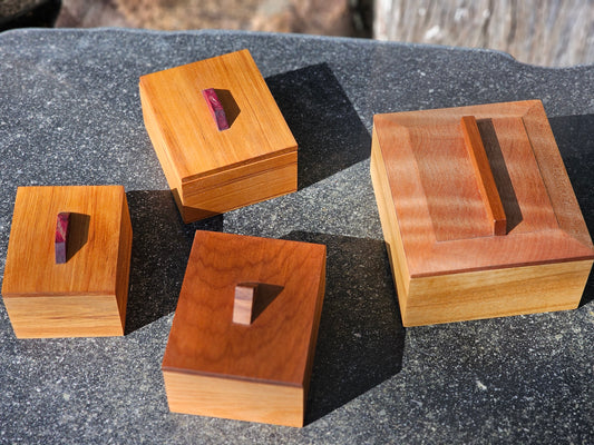 Wooden Trinket Boxes  from $95