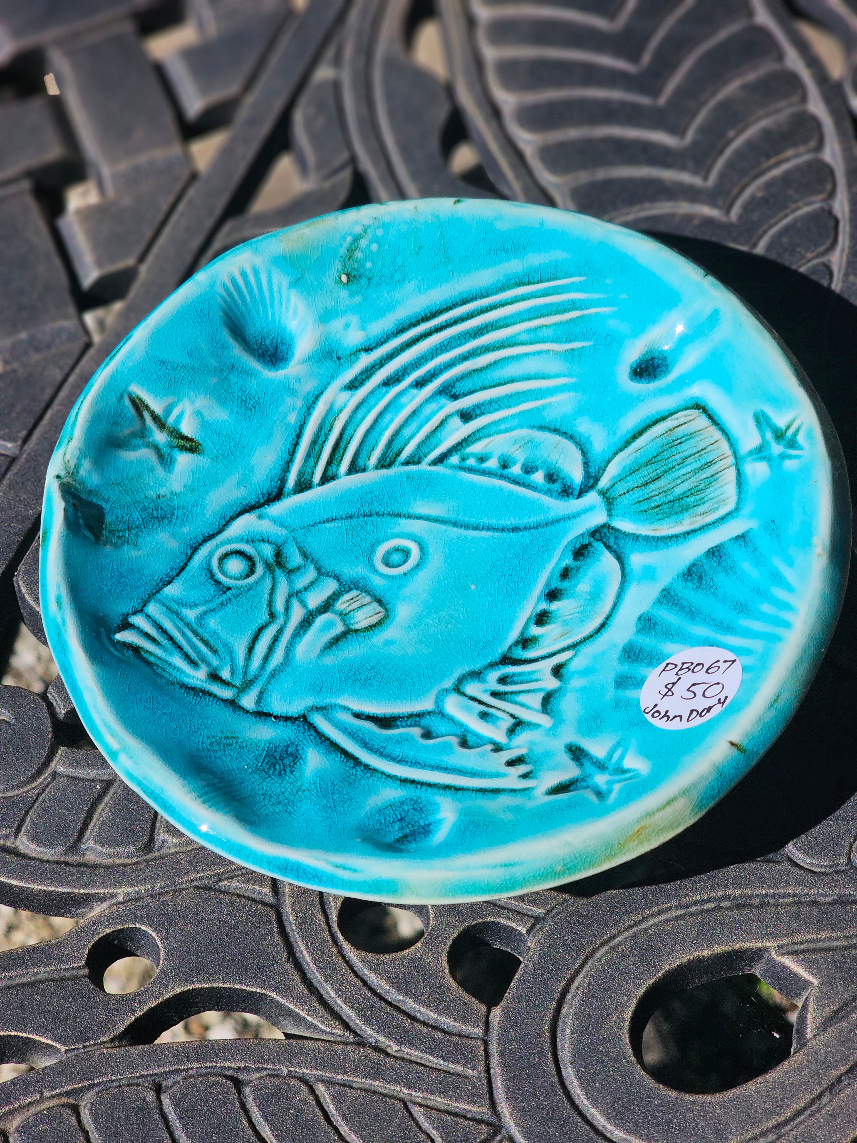 John Dory Ceramic Wall Plaque