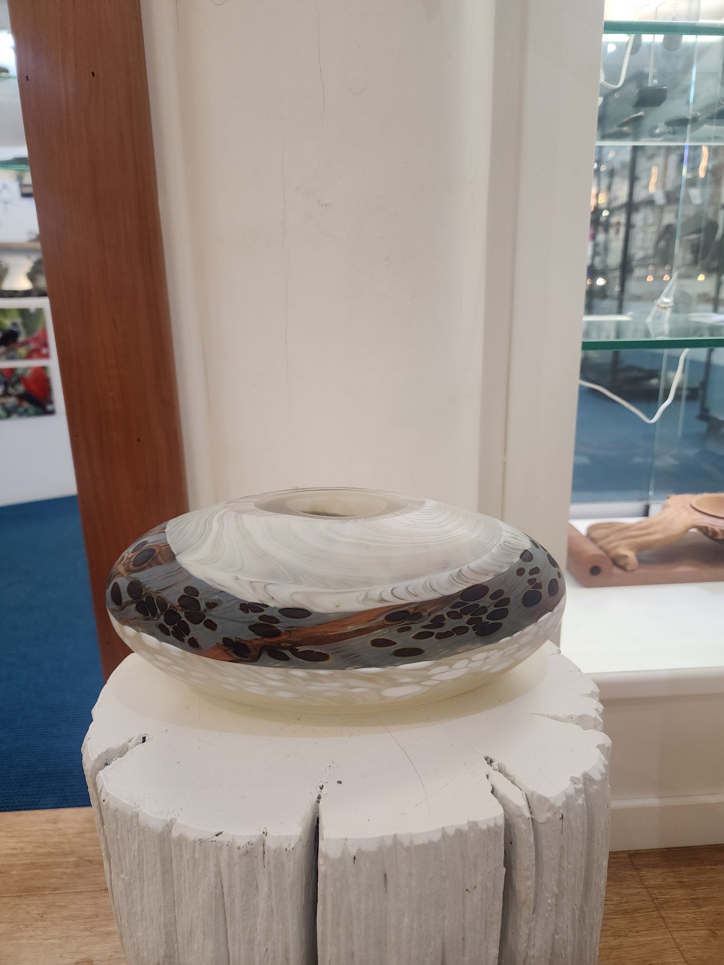 Hangi Stone Vase