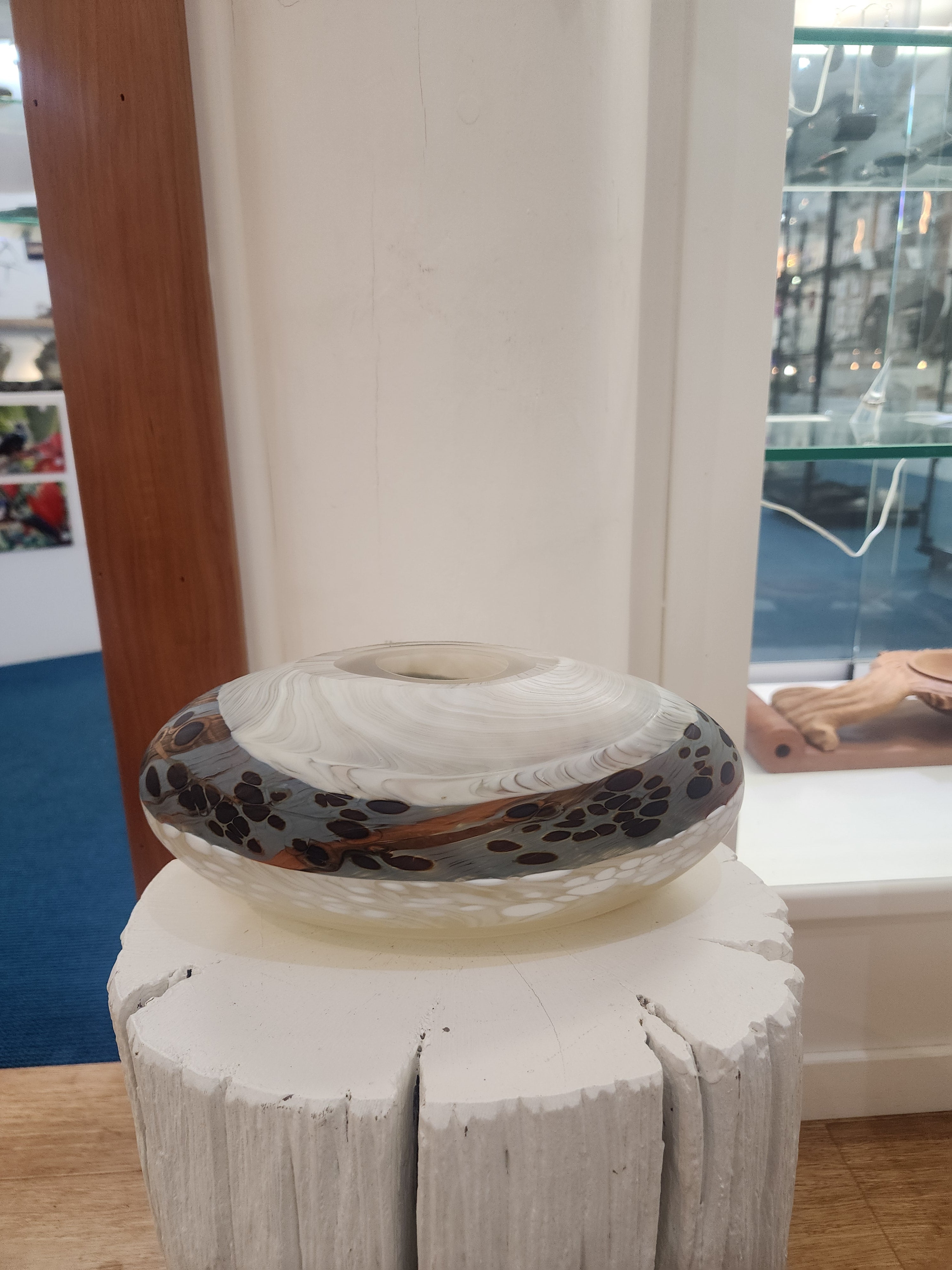 Hangi Stone Vase