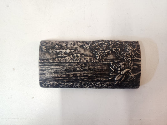 Rangitoto Grey - Bas Relief Tile