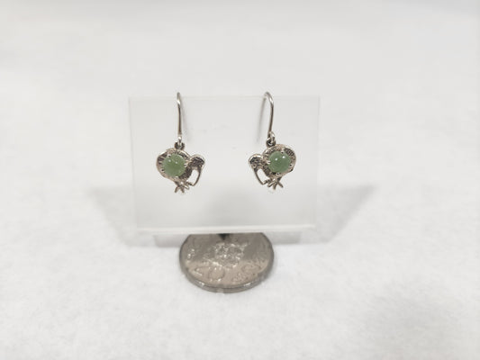 Pounamu on Kiwi - Earring