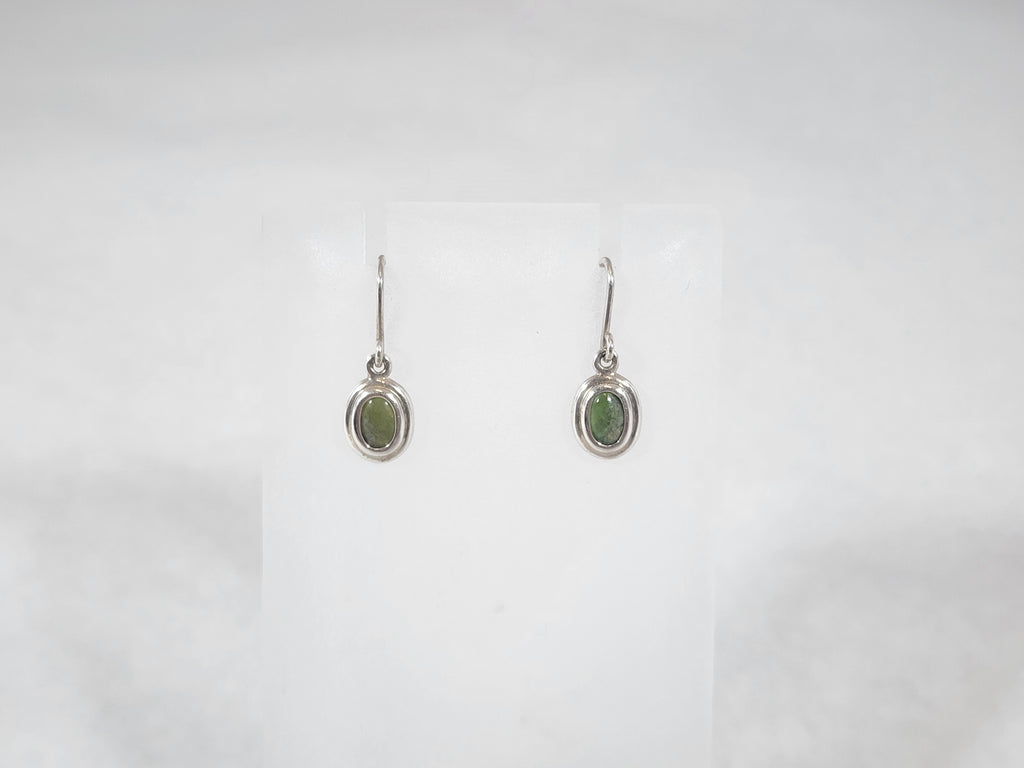 Pounamu Small Oval - Earring
